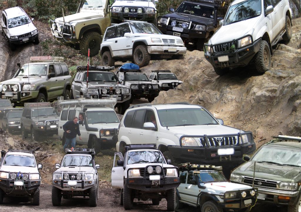 Collage of vehicles